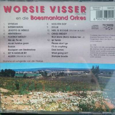 Worsie Visser en die Boesmanland Orkes: Die Seun van Bitterfontein : CD