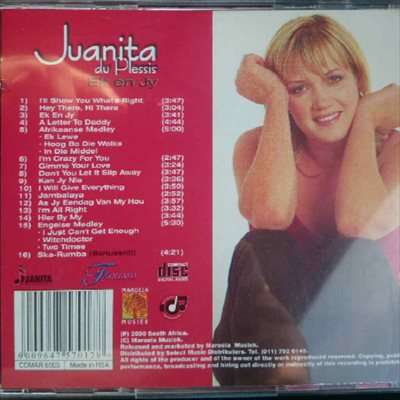 Juanita du Plessis:Ek en Jy : CD