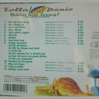 Tolla en Danie: Bokkie Kom Terug : CD