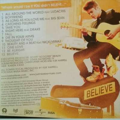 Justin Bieber:Believe : CD