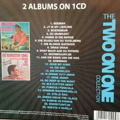 Ge Korsten:Two on One : CD