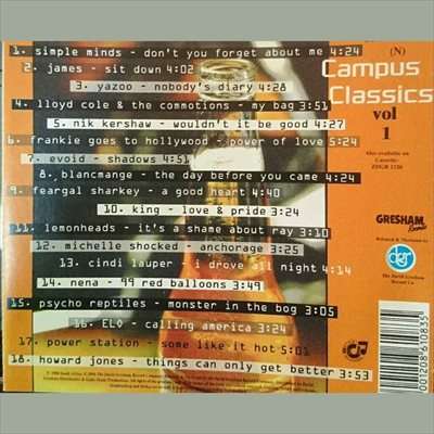 Campus Classics Volume 1: Various Artists : CD