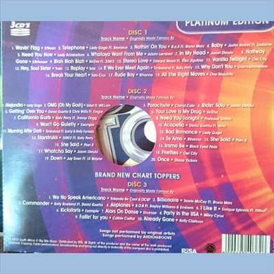 100% Top 40: Hottest Hits 2010 Platinum Edition : 3 Cd Set : CD