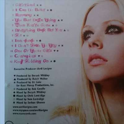 Avril Lavigne:The Best Damn Thing : CD