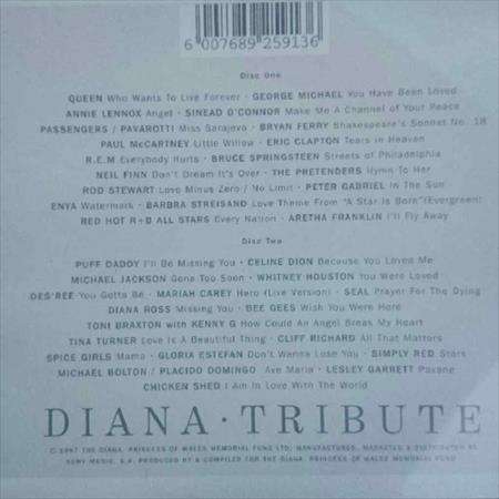Princess Diana:Tribute : 2 CD Set : CD