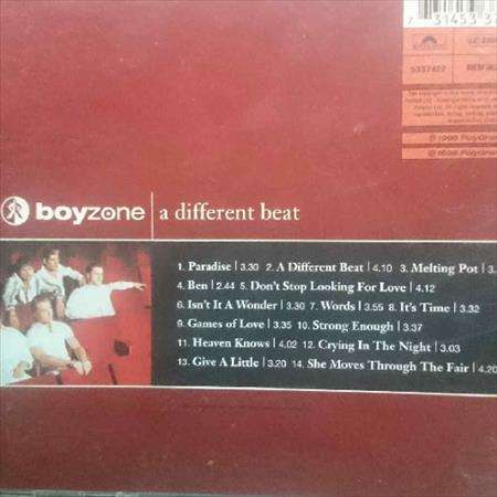 Boyzone: A different beat : CD