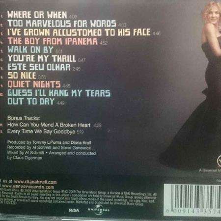 Diana Krall: Quiet nights : CD