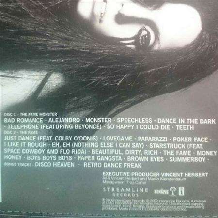 Lady Gaga:the fame monster : 2 CD Set : CD