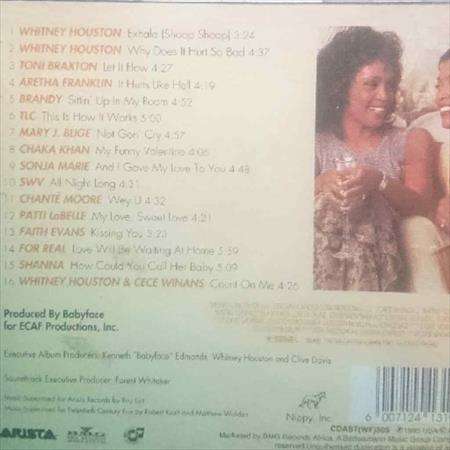 Waiting to exhale original soundtrack album:Music from the motion picture : CD