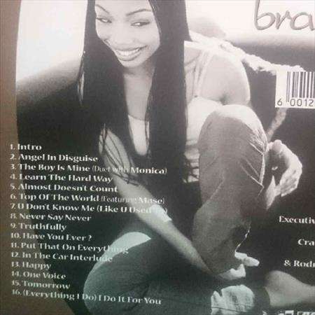 Brandy:Never Say Never : CD