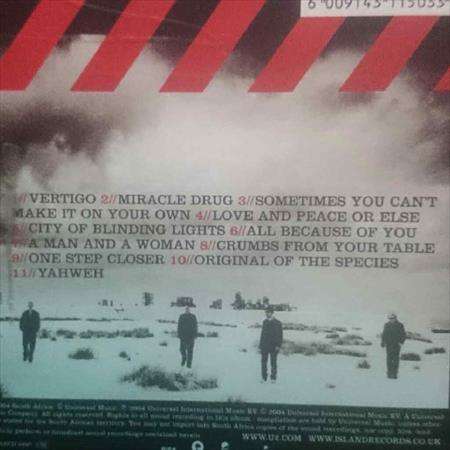 U2: how to dismantle a atomic bomb : CD