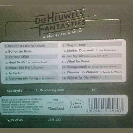 Die Heuwels Fantasties: wilder as die wildtuin : CD