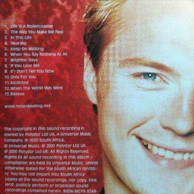 Ronan Keating: Ronan : CD