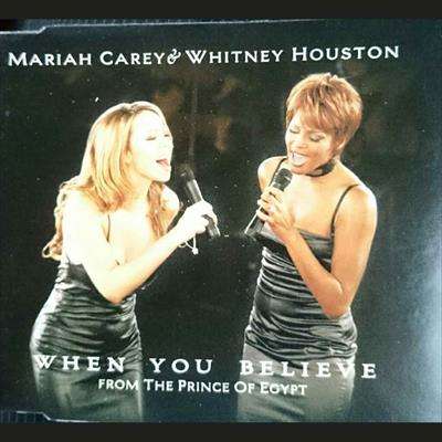 Mariah Carey and Whitney Houston:When You Believe : CD Single : CD