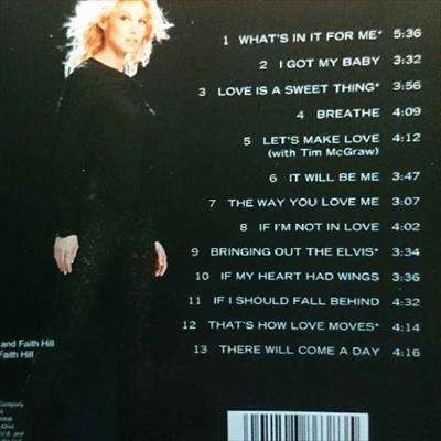 Faith Hill:Breathe : CD