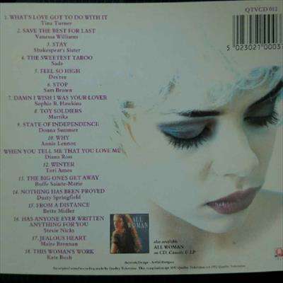 All Woman: Volume 2 Various Artists : CD