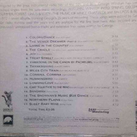 George Winston:All The Seasons Of George Winston : Piano Solos : CD