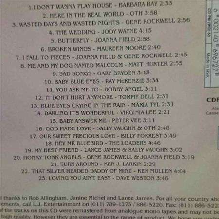 The Very Best of South African Country Volume Two : Various Artists : CD