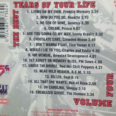 The Best Ten Years of your Life : Volume Four : Various Artists : CD