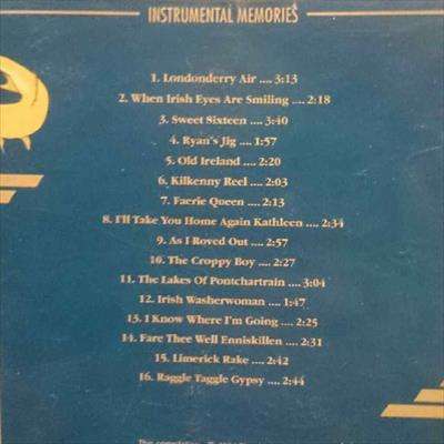 A Touch of Ireland 1 : Instrumental Memories Various Artists : CD