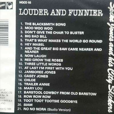 Spike Jones : Louder and Funnier : CD
