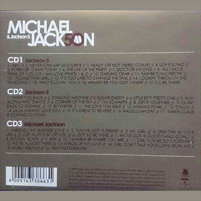 Michael Jackson and the Jackson 5 : 3 CD Set : Made in RSA : CD