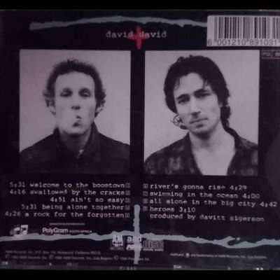 David + David : David and David : Boomtown : CD