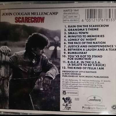 John Cougar Mellencamp : Scarecrow : CD