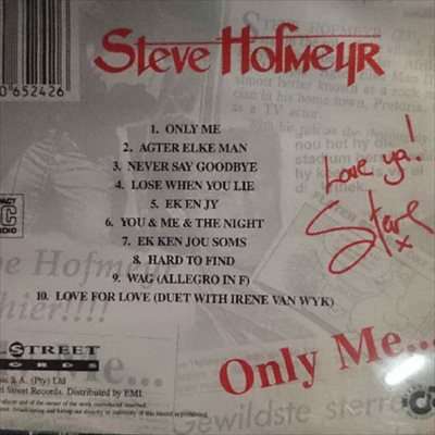 Steve Hofmeyr : Only Me