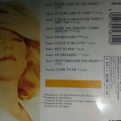 Jennifer Warnes : Best of : CD