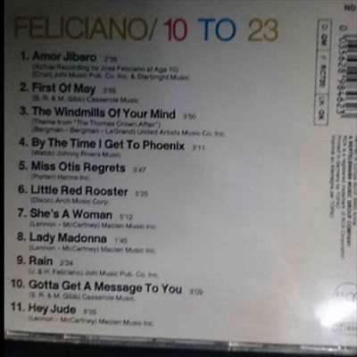 Jose Feliciano : 10 to 23 : CD