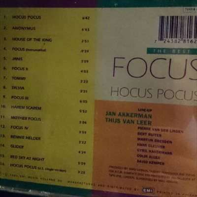 The best of Focus : Hocus Pocus : CD