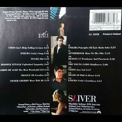 Sliver : Music from the motion picture Soundtrack : CD