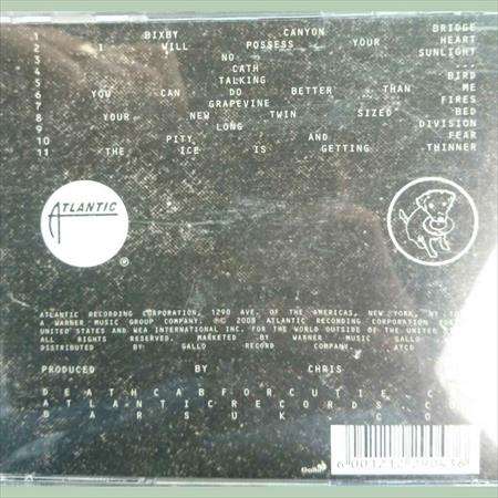 Death Cab for Cutie : Narrow Stairs : CD