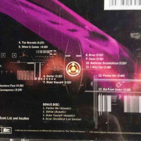 Incubus : Make Yourself : CD