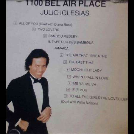 Julio Iglesias : 1100 Bel Air Place : CD