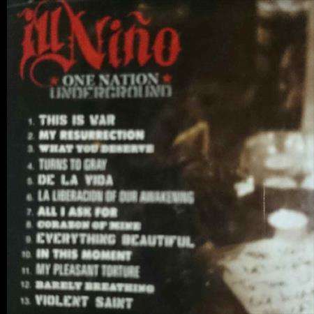 Ill Nino : One Nation Underground : CD