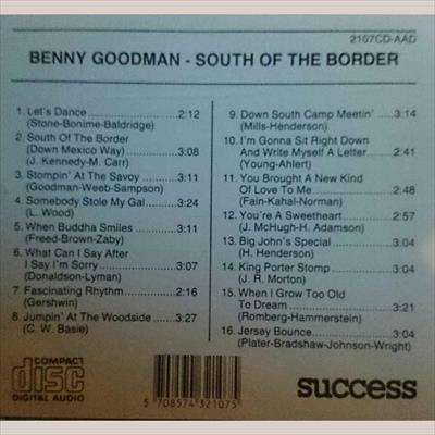 Benny Goodman : South of the Border : CD