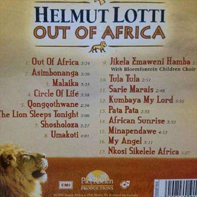 Helmut Lotti : Out of Africa