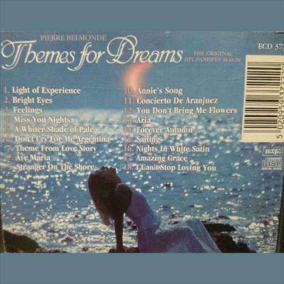 Themes for Dreams : The Original hit Panpipes Album : CD