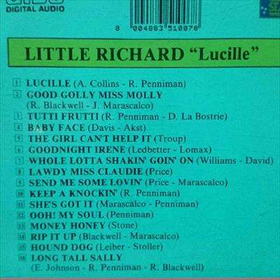 Little Richard : Lucille : CD
