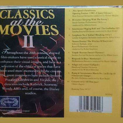 Classics at the Movies Volume Two : CD
