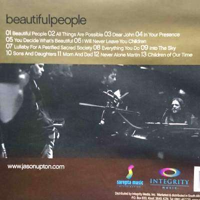Beautiful People : Jason Upton : CD