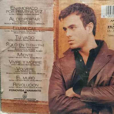 Enrique Iglesias : Vivir : CD