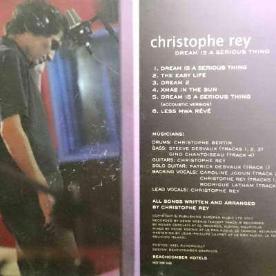 Christophe Rey : Dream is a Serious Thing : CD