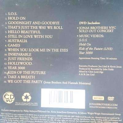 Jonas Brothers : The Bonus Jonas Edition : CD plus DVD : CD