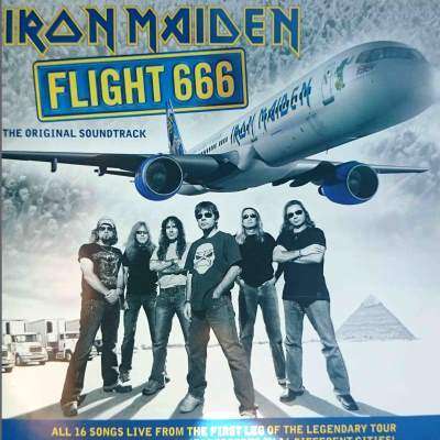 Iron Maiden : Flight 666 : The Original Soundtrack : 2 CD Set (CD for sale)