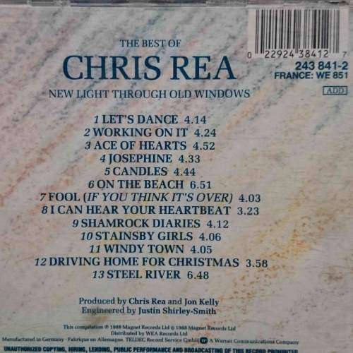 Chris Rea : The Best of : New Light Through Old Windows : CD