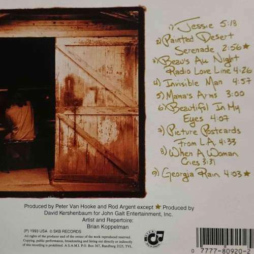 Joshua Kadison : Painted Desert Serenade : CD