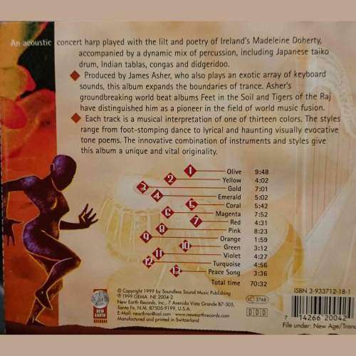 New Earth : James Asher Madeleine Doherty : Colors of Trance : CD